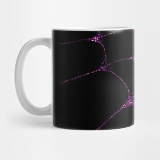 purple halloween glitter spiderweb scary cute gothic girl glam gifts Mug